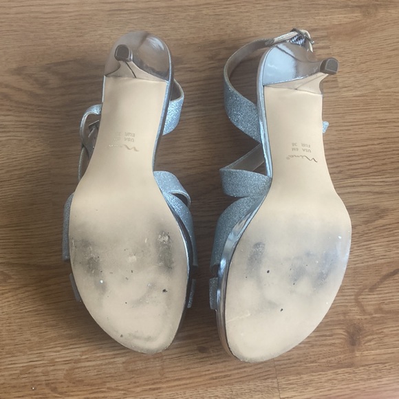 Silver Mia Pumps 6M - Picture 3 of 6
